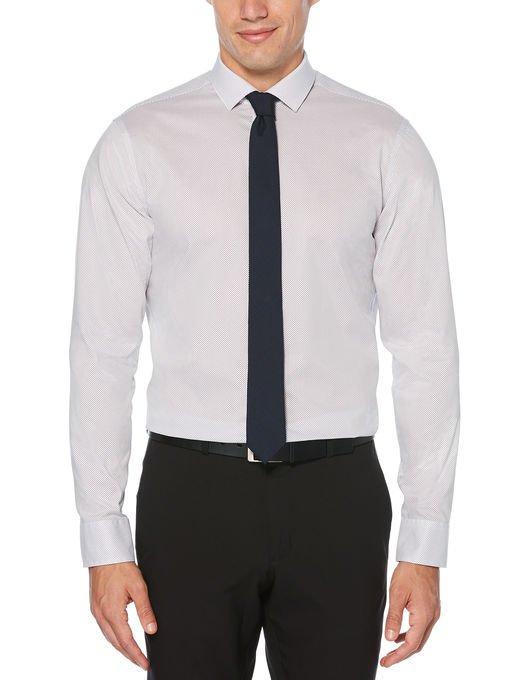 Perry Ellis Subtle Dobby Check Dress Shirt