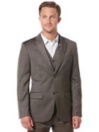 Perry Ellis Textured Herringbone Suit Jacket