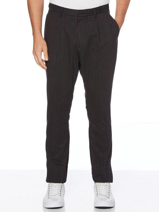 Perry Ellis Slim Fit Mini Stripe Pant