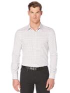 Perry Ellis Non-iron Multicolor Check Shirt