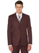 Perry Ellis Slim Fit Solid Sateen Suit Jacket