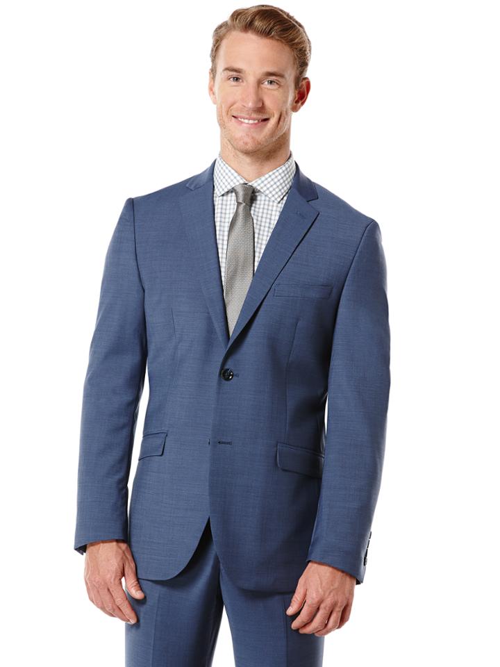 Perry Ellis Slim Fit Bright Blue Suit Jacket