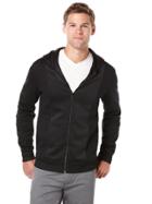 Perry Ellis Mix Media Hoodie