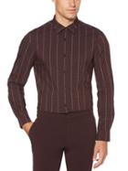 Perry Ellis Non-iron Stretch Stripe Shirt