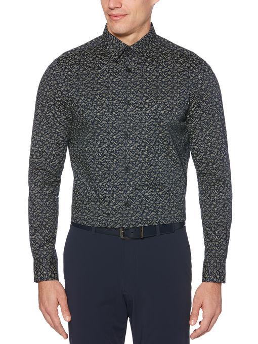 Perry Ellis Animal Kingdon Print Stretch Shirt