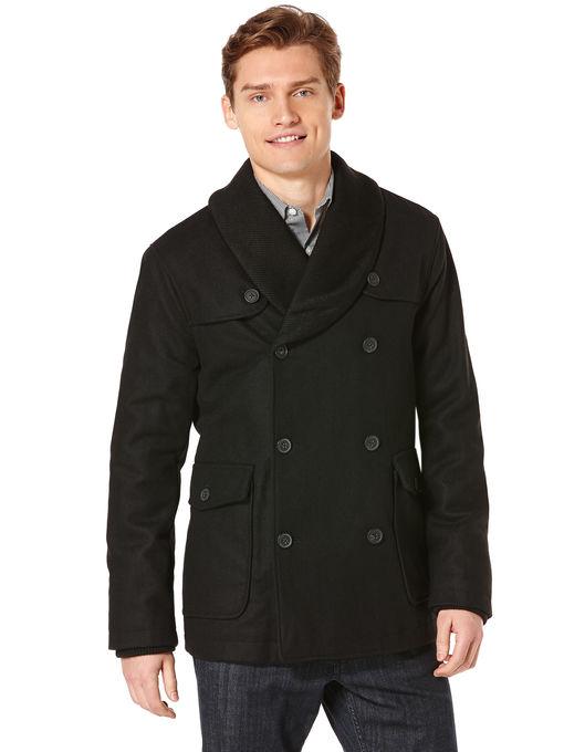 Perry Ellis Wool Shawl Collar Coat