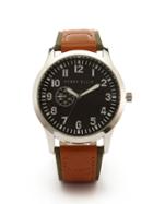 Perry Ellis Tan Leather Watch