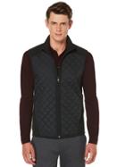 Perry Ellis Quilted Front Vest