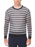 Perry Ellis Long Sleeve Lightweight Stitched Sweater