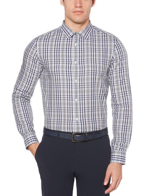 Perry Ellis Slim Fit Check Shirt