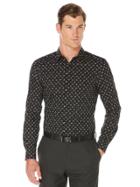 Perry Ellis Mini Star Dot Print Shirt