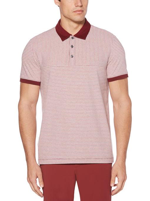 Perry Ellis Engineered Stripe Polo