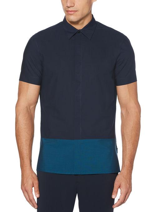 Perry Ellis Slim Fit Two-tone Shirt
