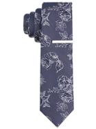 Perry Ellis Jelani Floral Tie