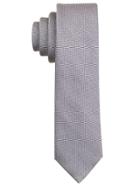 Perry Ellis Chambray Solid Cotton Tie