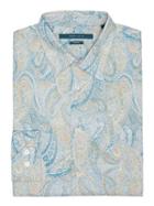 Perry Ellis Speckled Paisley Shirt