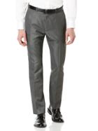Perry Ellis Regular Fit Micro Twill Heather Suit Pant