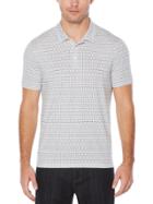 Perry Ellis Big And Tall Geo Print Polo