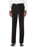 Perry Ellis Regular Fit Sharkskin Solid Suit Pant