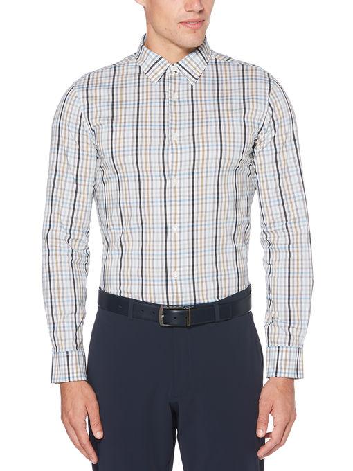 Perry Ellis The Total Stretch Plaid Shirt