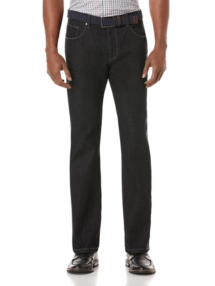 Perry Ellis Dark Rinse Slim Darted Jean