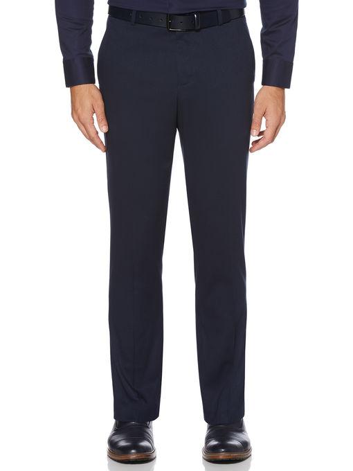 Perry Ellis Slim Stretch Solid Textured Dress Pant