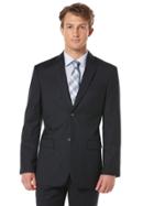Perry Ellis Navy Pinstripe Suit Jacket