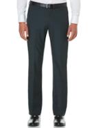 Perry Ellis Slim Fit Textured Dress Pants