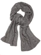 Perry Ellis Heavy Coil Cable Knit Scarf