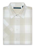 Perry Ellis Large Textured Check Pattern Shirt