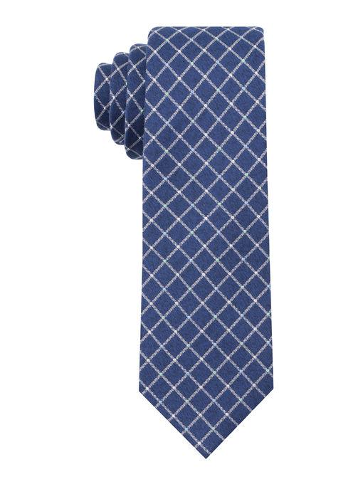 Perry Ellis Classic Nenad Grid Silk Tie