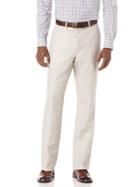 Perry Ellis Big And Tall Linen Cotton Herringbone Suit Pant