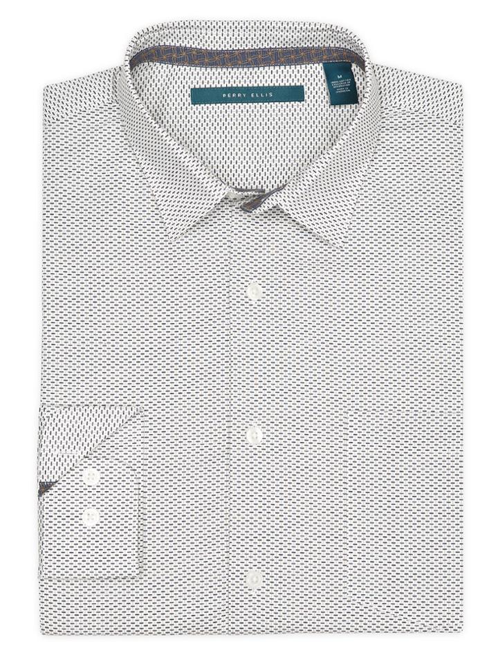 Perry Ellis Exclusive Mini Geo Print Shirt