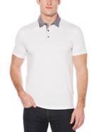Perry Ellis Short Sleeve Striped Polo