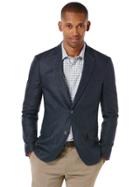 Perry Ellis Slim Fit Linen Textured Sport Coat