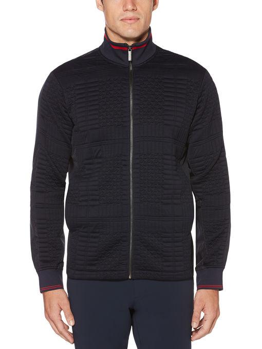 Perry Ellis Interlock Quilted Jacket