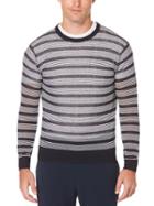 Perry Ellis Striped Crew Neck Sweater