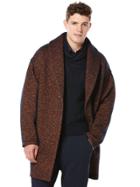Perry Ellis Knit Shawl Top Coat