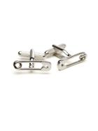 Perry Ellis Safety Pin Novelty Cufflinks