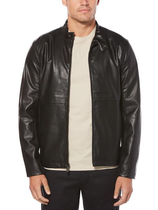 Perry Ellis Faux Leather Jacket