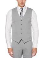 Perry Ellis Modern Fit Heathered Suit Vest