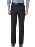 Perry Ellis Regular Fit Textured Stripe Dress Pant