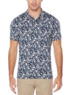 Perry Ellis Short Sleeve Speckle Polo