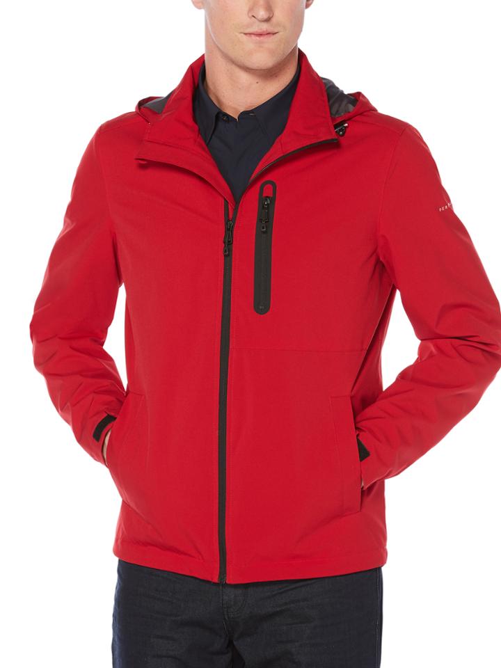 Perry Ellis Zip-front Hoody Jacket