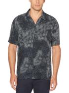 Perry Ellis Splatter Print Poplin Shirt
