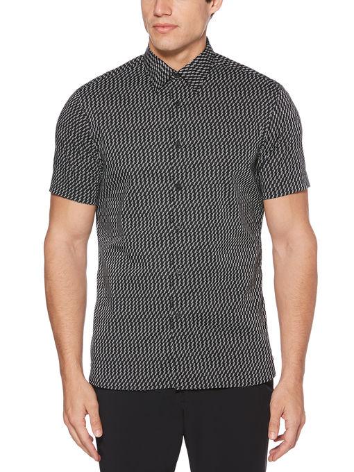 Perry Ellis Linear Stripe Shirt