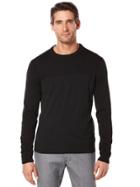Perry Ellis Colorblock Crewneck Sweater