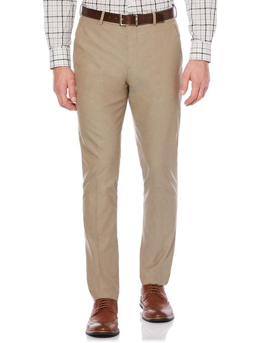 Perry Ellis Very Slim Solid Tan Suit Pant