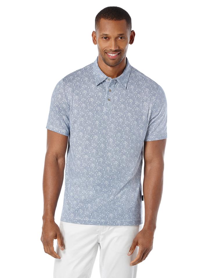 Perry Ellis Exclusive Geometric Print Polo