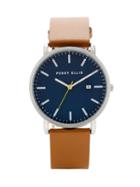 Perry Ellis Perry Ellis Portfolio Leather Band Watch